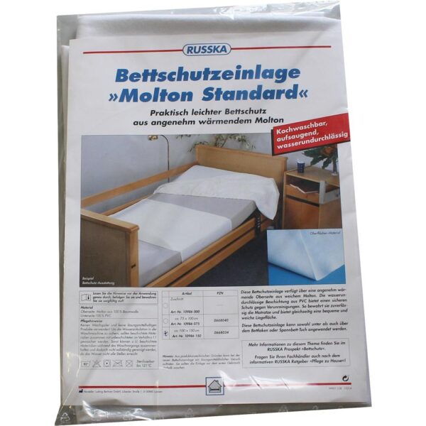 BETTSCHUTZEINLAGE Molton 100x150 cm