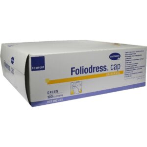 FOLIODRESS Cap Comfort Universal grün OP-Hauben