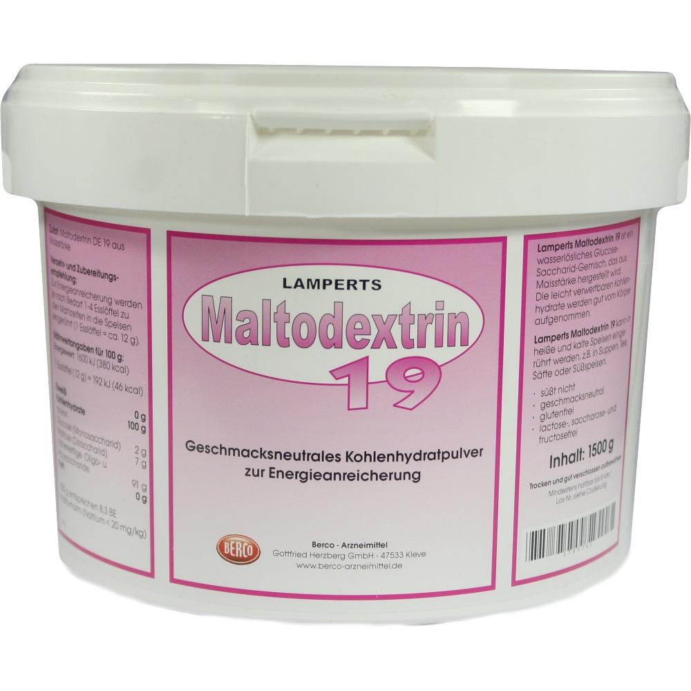 MALTODEXTRIN 19 Lamperts Pulver