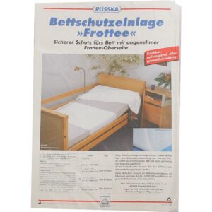 BETTSCHUTZEINLAGE Frottee 75x100 cm