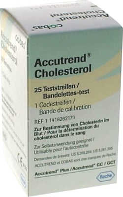 ACCUTREND Cholesterol Teststreifen