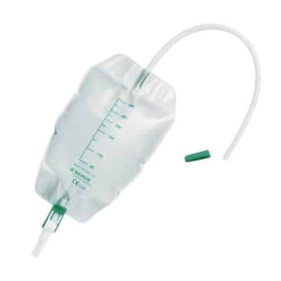 URIN BEINBEUTEL 500 ml Antirefluxvent.60 cm kürzb.