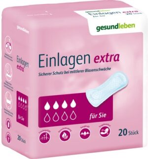 GESUND LEBEN Einlagen extra