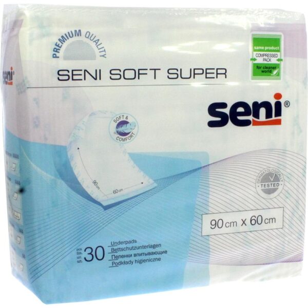 SENI Soft Super Bettschutzunterlagen 90x60 cm