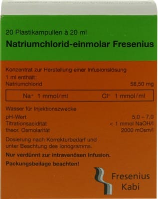 NATRIUMCHLORID-einmol.Fresenius PE-Amp.Inf.-L.-K.