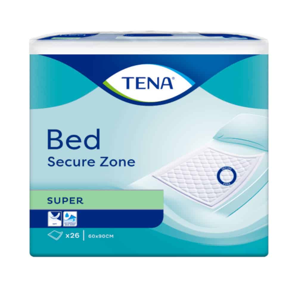 TENA bed Secure Zone Super Krankenunterlagen 60x90cm