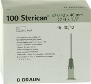Sterican Dentalkanüle Luer 0
