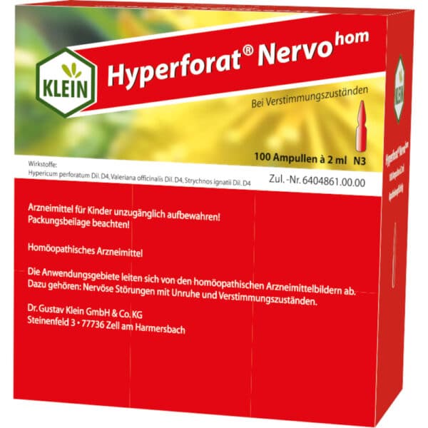 HYPERFORAT Nervohom Injektionslösung