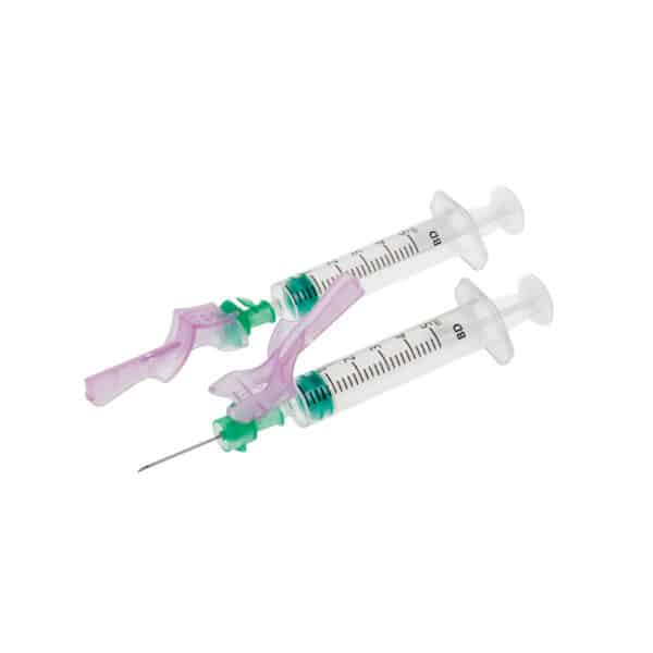 BD ECLIPSE Sicherheitsinjektionskanüle 21 G 1