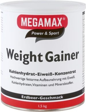 WEIGHT GAINER Megamax Erdbeere Pulver
