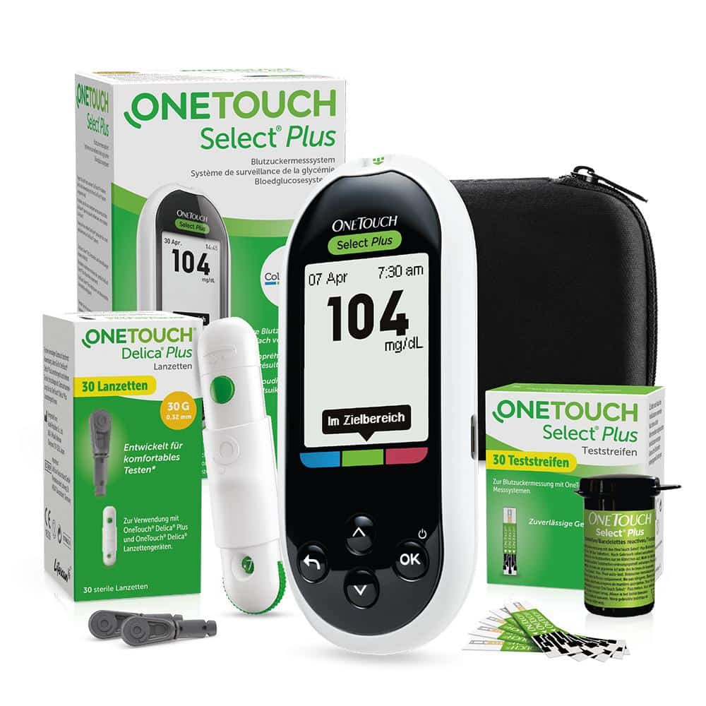 ONETOUCH Select® Plus Diabetes Start-Set mg/dL