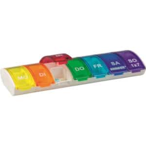 Anabox 1x7 Regenbogen mit Fachteilern