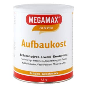 MEGAMAX Aufbaukost Schoko Pulver