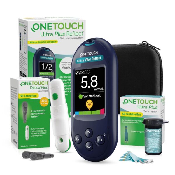 OneTouch Ultra Plus Reflect® Plus Diabetes Start-Set mmol/L