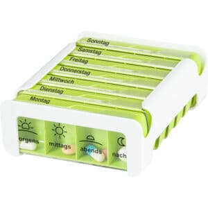 Anabox Compact 7 Tage Wochendosierer Grün/weiß